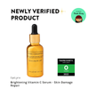 Brightening Vitamin C Glow Serum for Sensitive & Dry Skin – Vegan, Gluten-Free, Anti-Aging, Fragrance-Free